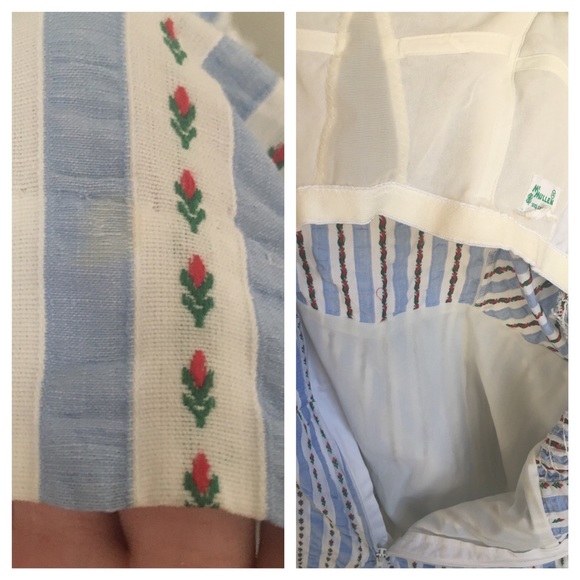 Updated! July 4th gold!! VTG 40s 50s Cotton Romper - Picture 8 of 8